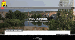 Desktop Screenshot of finquespujol.com